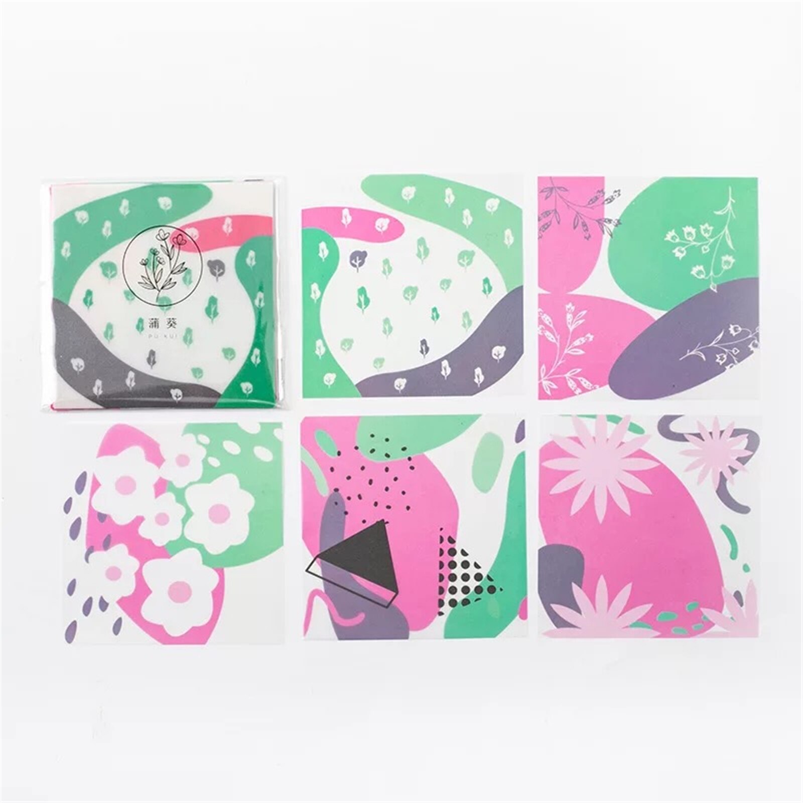 Sulfuric Acid Paper Translucent Memo Paper 30 Sheets/set Journal Scrapbooking Craft Paper Note Paper Decoration: 10