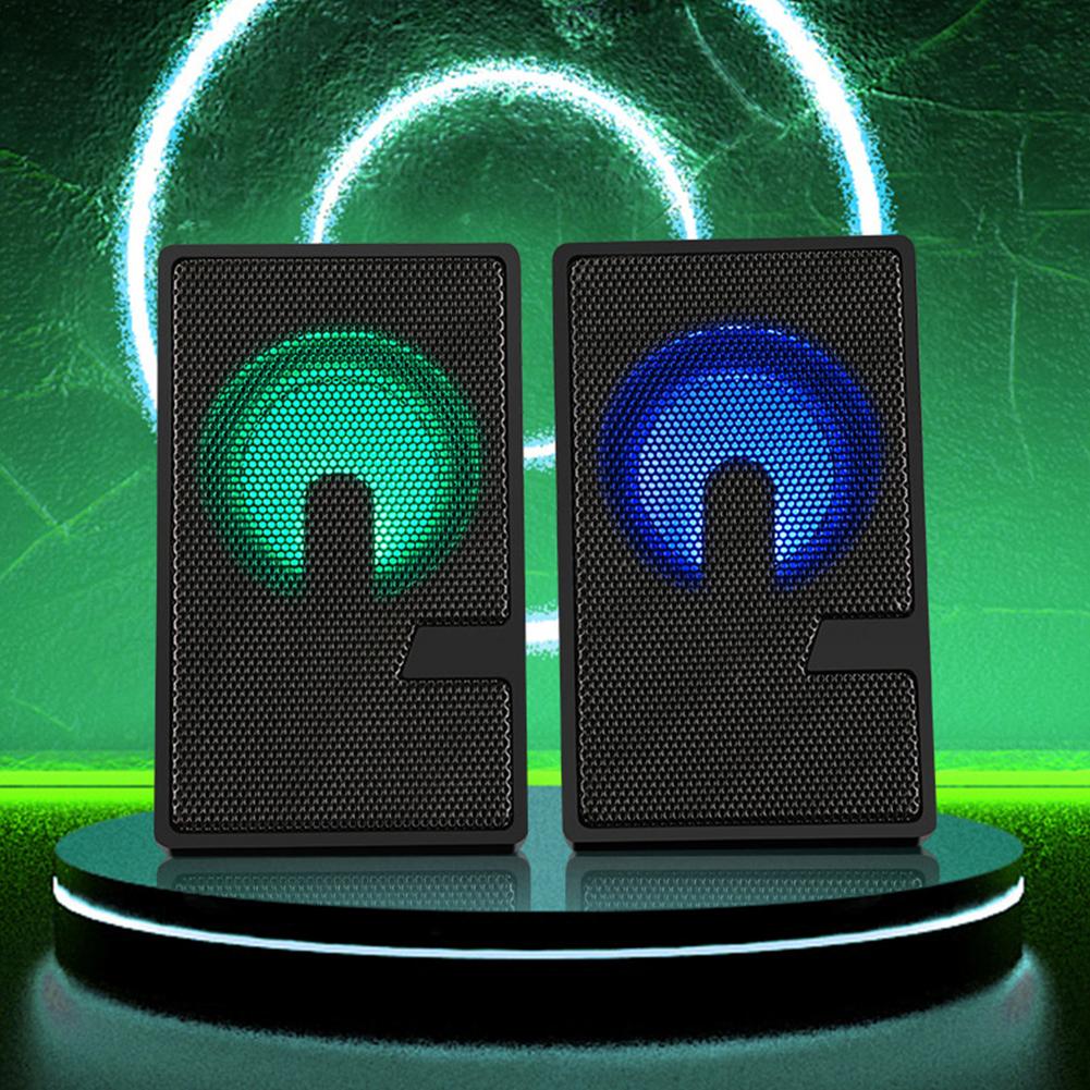 USB Wired Computer Speakers Bass Stereo Music Player Subwoofer Sound Box For Laptop Desktop Audio Speaker Multimedia Loudspeaker