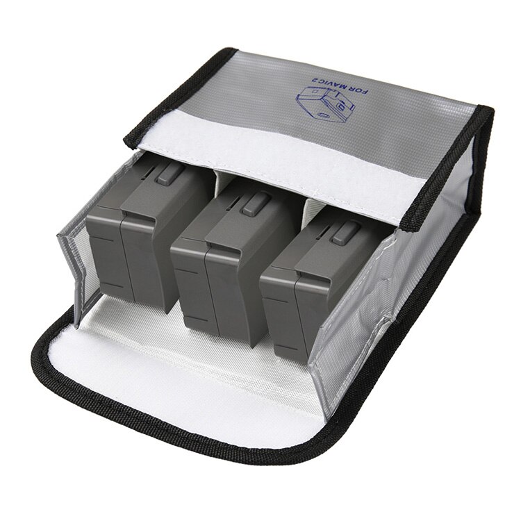 DJI MAVIC-bolsas de baterías Lipo, bolsa de seguridad para batería, protección contra incendios, funda para Dron DJI MAVIC 2 PRO/ Zoom