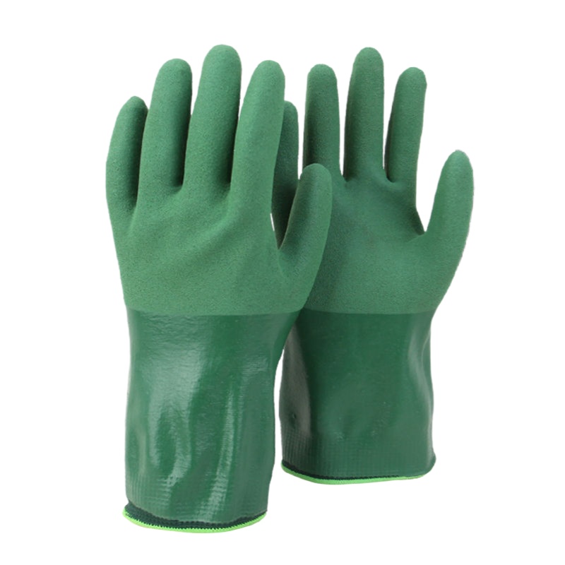 Gloves Strong oil resistance, non-slip nitrile, waterproof, wear-resistant industrial labor protective gloves