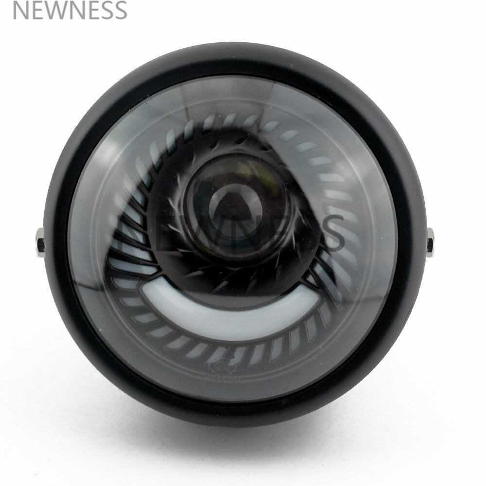 Phare LED de moto pour Harley Cafe Racer phare LED support de montage réglable
