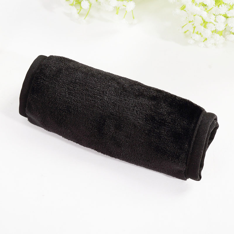 Microfiber Makeup Remover Eraser Towel Reusable Magic Makeup Remover Wipes Facial Cleansing Towels Cloth No Need Cleansing Oil: Black
