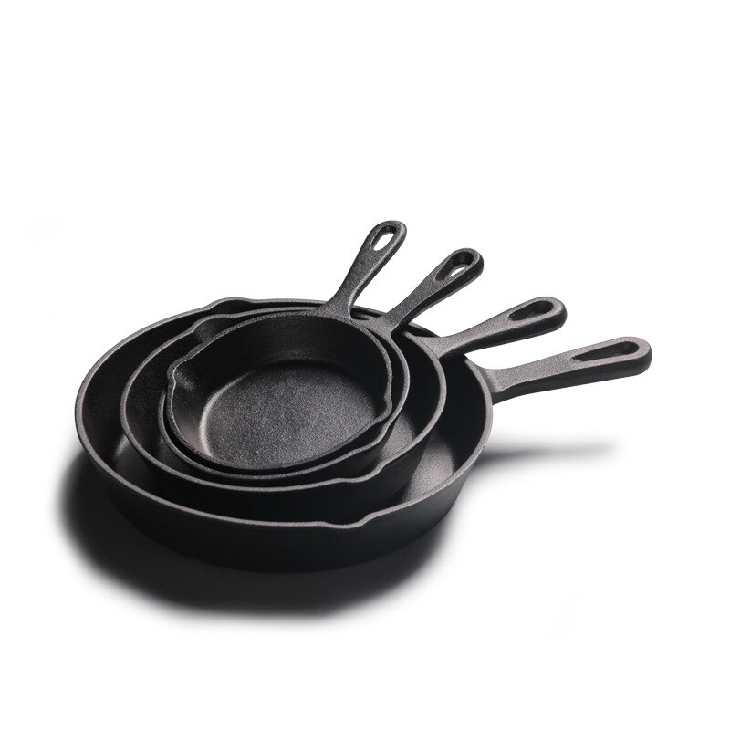 Pre-Seasoned Cast Iron Skillet, 20cm By Bruntmor - Use To Fry, Sear, Saute, Bake, And More - Indoor/Outdoor Use