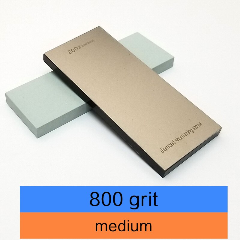[Video] 80-3000 Sterke Raden Diamant Messenslijper Stone Slijpsysteem Diamond Slijpsteen Kitchen Tools Voor Mes bar: medium 800 grit