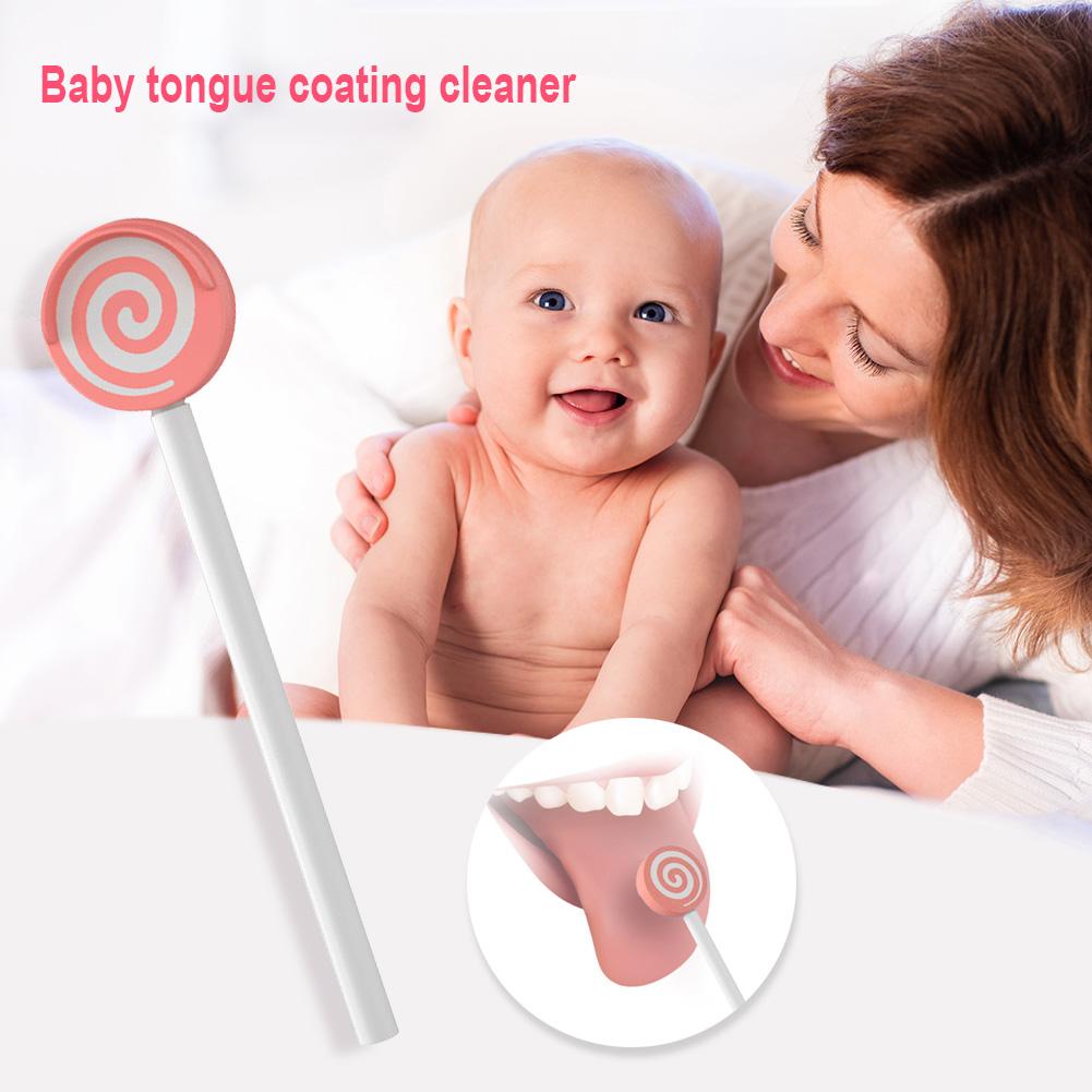 Baby Orale Cleaning Kinderen Tongreiniger Borstel Schraper Baby Care Houden Uw Baby Mond Schoon Baby Tongreiniger