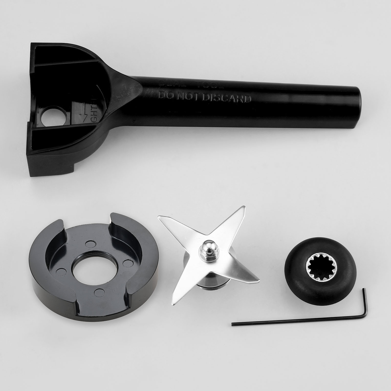 5pcs/kit Blender Repair Blade Retainer Nut Removal Tool Drive Socket fits for 48oz & 64oz Vitamix & Vita-mix Replace Assembly