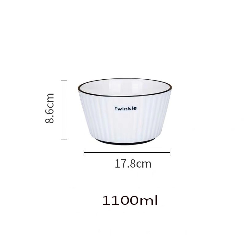 Jednokolorowa płyta ceramiczna stek talerz styl skandynawski zastawa stołowa miska deser danie talerze obiadowe zestaw obiadowy śliczny talerz: 7cal bowl