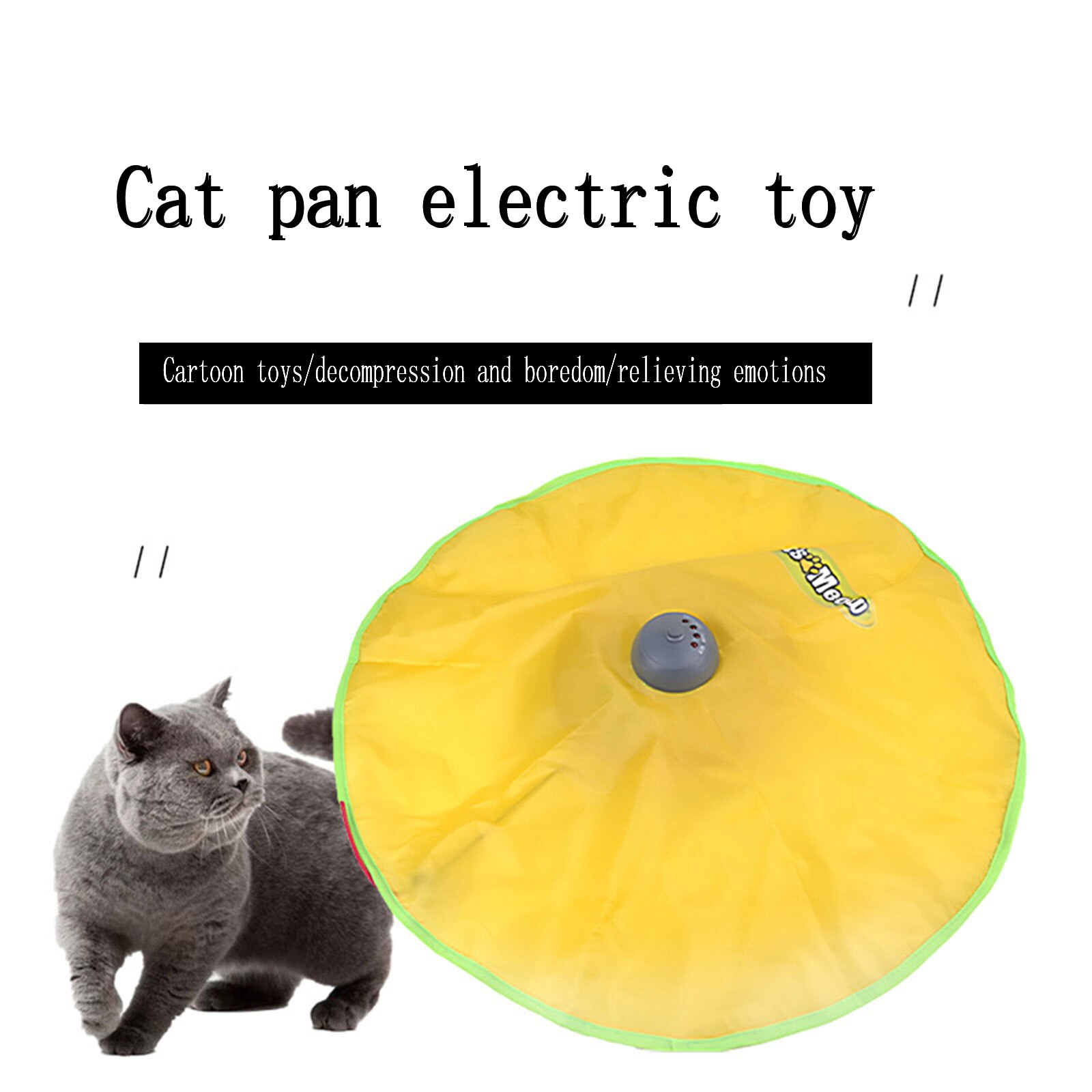 Jouet pour attraper la queue du chat, baguette motorisée, souris de panique mobile, jeu interactif pour chat