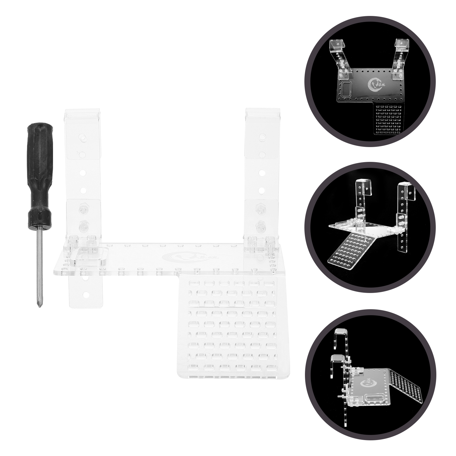1pc akryl sköldpadda solplattform väggmonterad akvarieterrass vilterrass