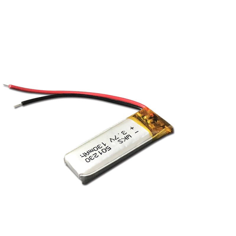 Lipo cells 3,7 V batería recargable de 501230 mah, batería de polímero de litio para MP3, MP4, GPS, Auriculares Bluetooth, altavoz, lápiz de lectura, 1/2/3 uds.