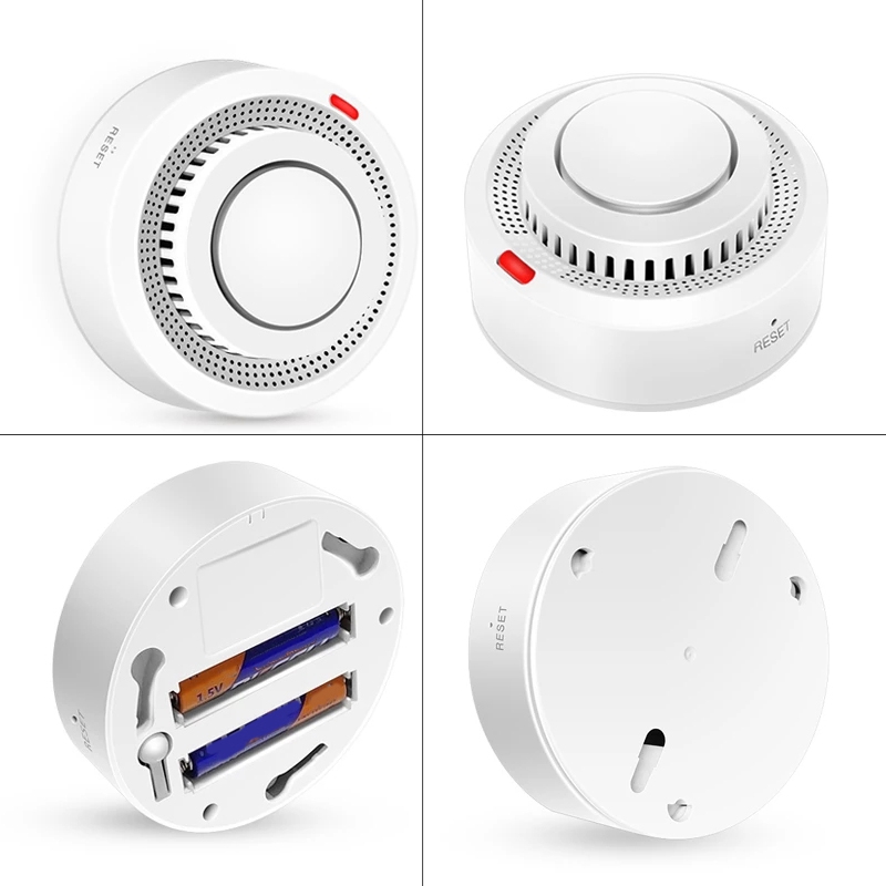 Tuya WiFi Smoke Fire Protection Smoke Detector Smokehouse Combination Fire Alarm Home Security System Firefighters