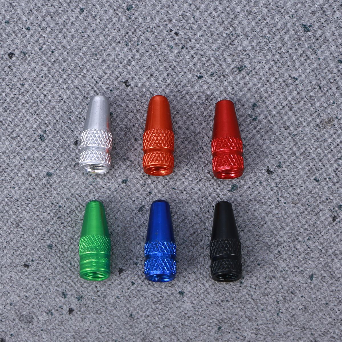 6 stuks fiets aluminiumlegering franse ventieldopjes voor mtb racefiets mountainbike banden ventieldopjes stofhoezen voor