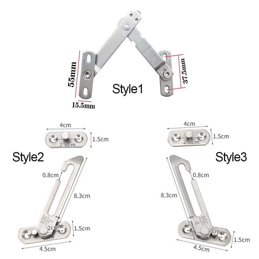 Raam Haak Vergrendelt Kast Sloten Raam Bescherming Openslaande Raam Ondersteuning Limiter Locator Verstelbare Lock Protector