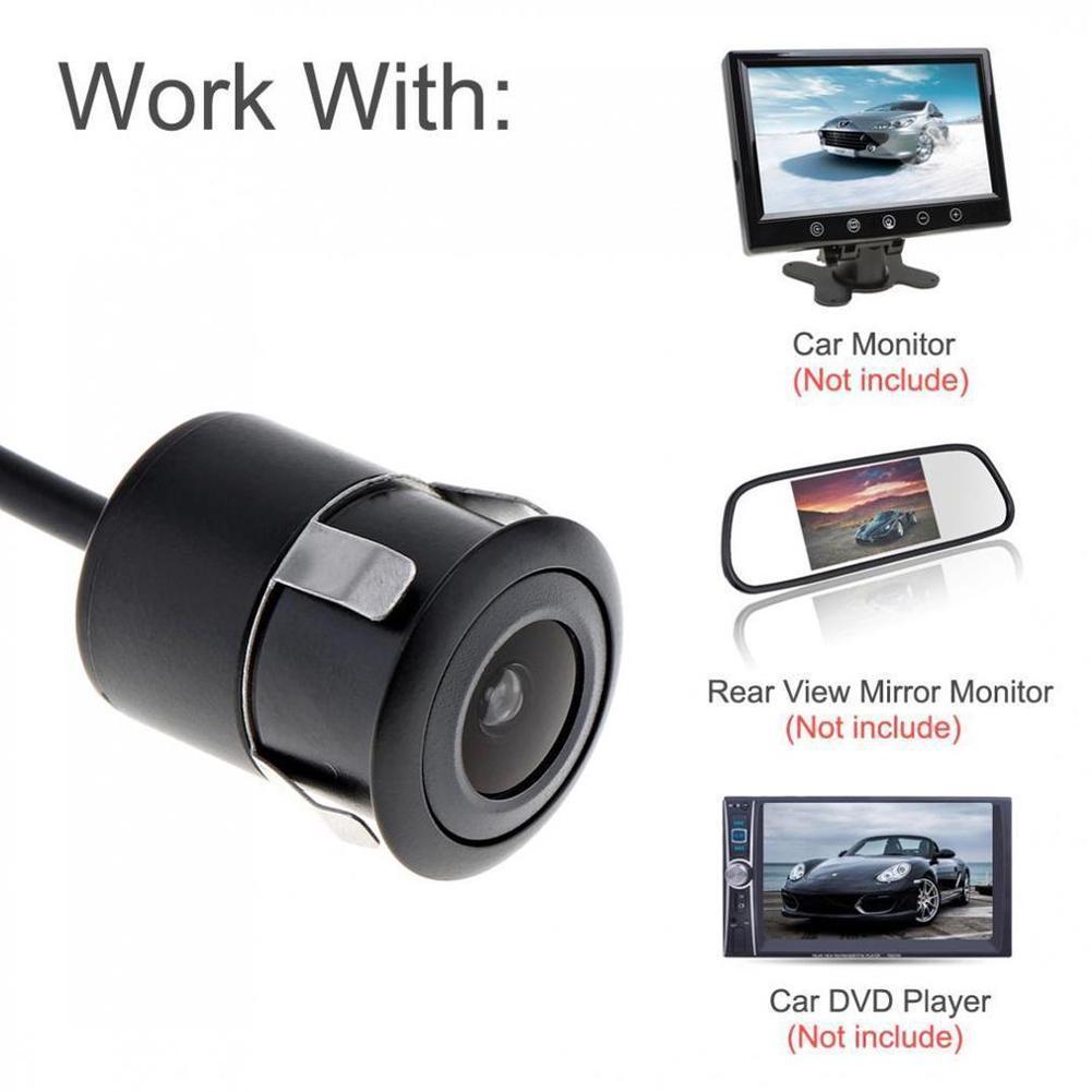 Car Rear View Camera CCD Night Vision Reversing Camera Auto Parking Backup Image Monitor Waterproof HD Wide Viewing Angle