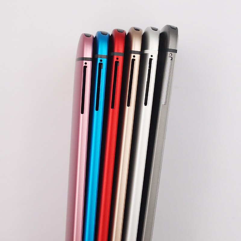 BaanSam Batterij Deur Back Cover Top Vel Onderste Vel Dual Sim-kaart Lade Behuizing Case Voor HTC One 2 m8 Met Zijknoppen