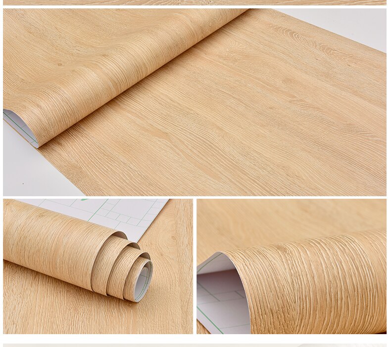 Houteffect Zelfklevend, Waterdichte zelfklevende houtlook PVC