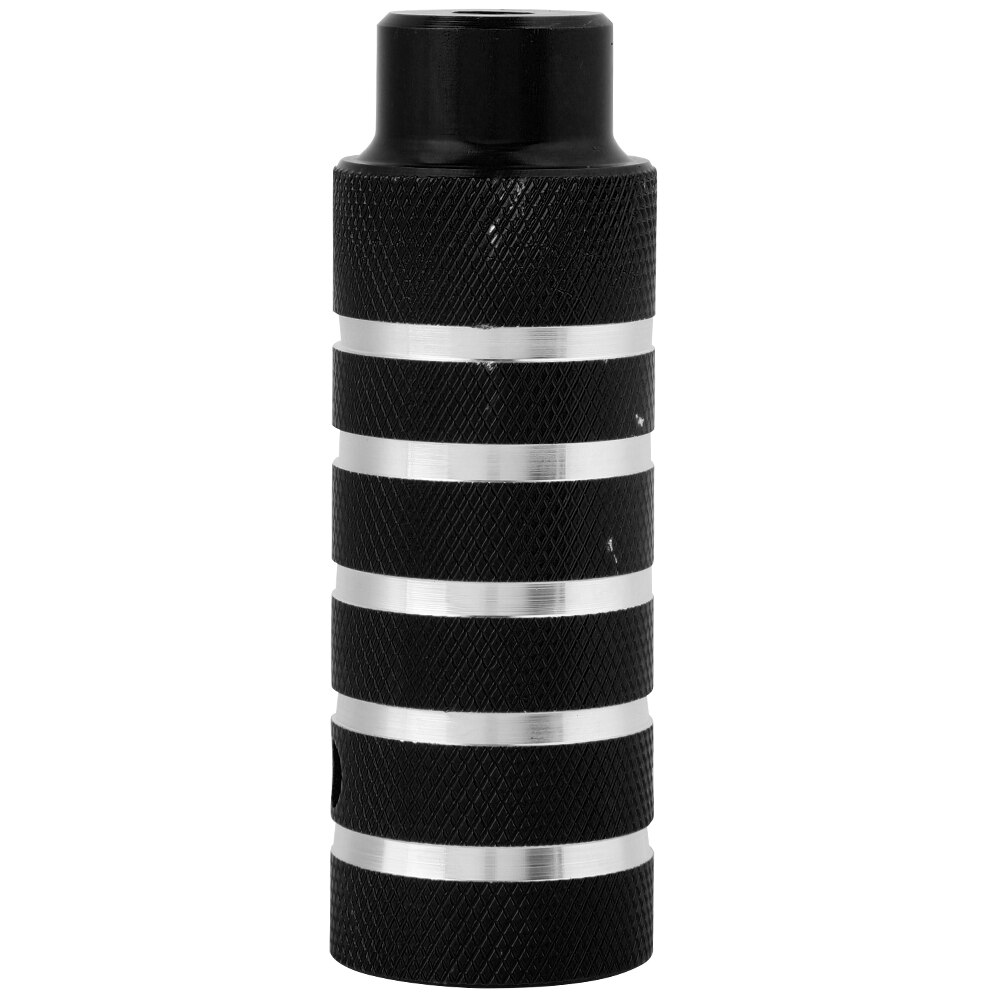 Reposapiés trasero para bicicleta, accesorio de Metal resistente, apto para la mayoría de bicicletas: black