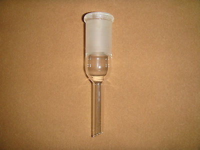 24/40 distilleren Glas Adapter, rechte, Laboratorium Glaswerk Deel