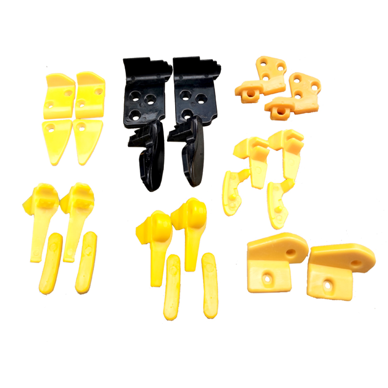 Band Gegrilde Band Machine Onderdelen Invuurloze Vogel Hoofd Pad Wiel Bescherming Pad Plastic Beschermende Pakking Pad Vogel Hoofd Bescherming