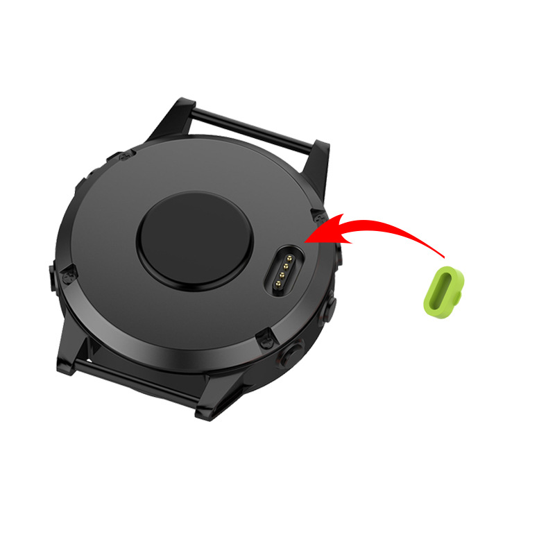 Para Garmin Fenix 7 6 5 7x 6x 5x Vivoactive 3 Forerunner 955 935 255 745 Smartwatch tapón antipolvo Universal tapa de cubierta a prueba de polvo