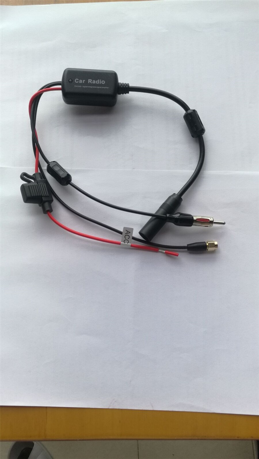 AM FM DAB+ Digital Radio Signal Amplifier Booster for Car Stereo Antenna Adapter