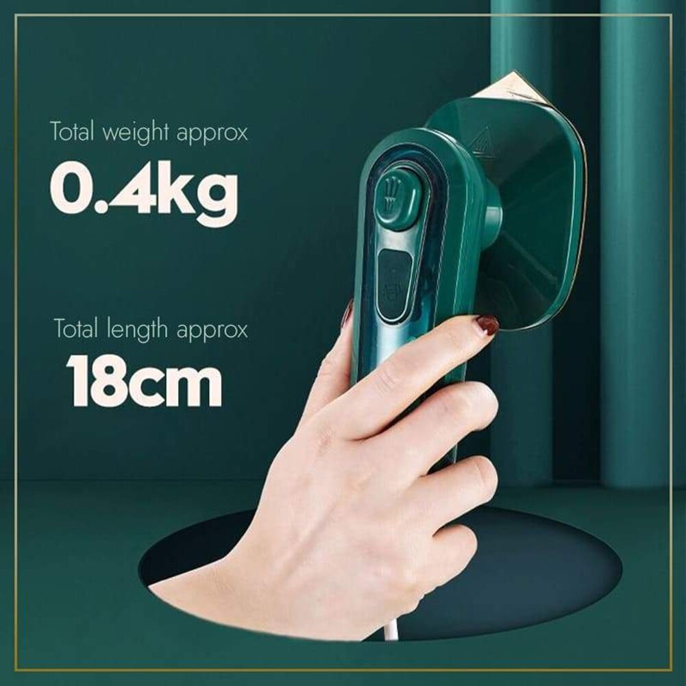Mini Handheld Hanging Iron Machine Sprayer Portable Garment Clothes Dry Steamer Electric Home Dorm Fast-Heat Apparatus