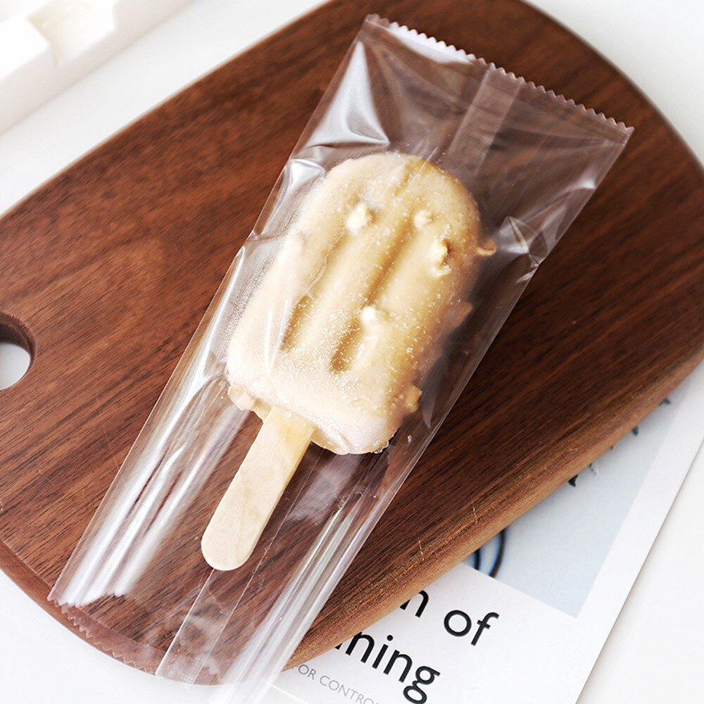 50/100pcs Popsicle Stick Ice Cube Maker Cream Tools Model Special-Purpose Wooden Craft Stick Mold Accessories