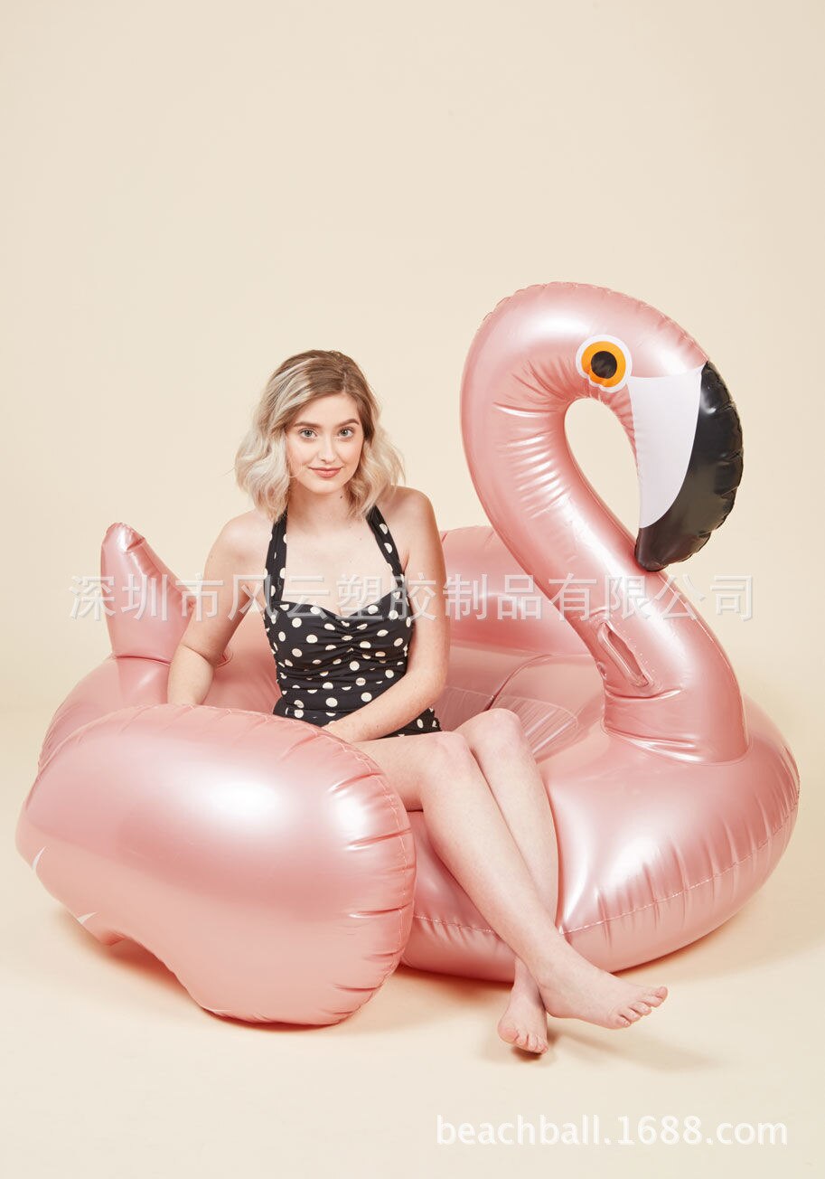 150*150cm Giant Swan Inflatable Pool Float For Adult Flamingo Ride-On Air Mattress PVC Swimming Ring Pool Party Toys