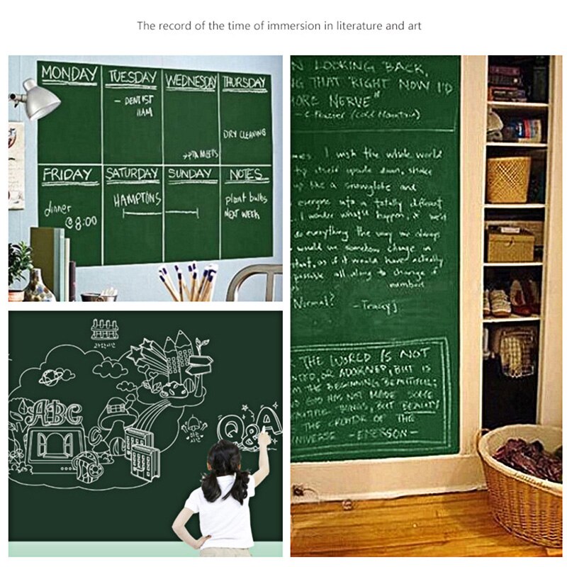 Reusable Removable PVC Blackboard Stickers Removab... – Grandado