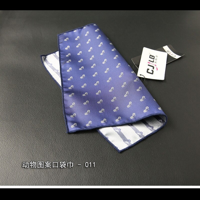 Cartoon Pochet Zakdoeken Voor Mannen Classic Pocket Handdoek Voor Wedding Party Pak Accessoires: 011