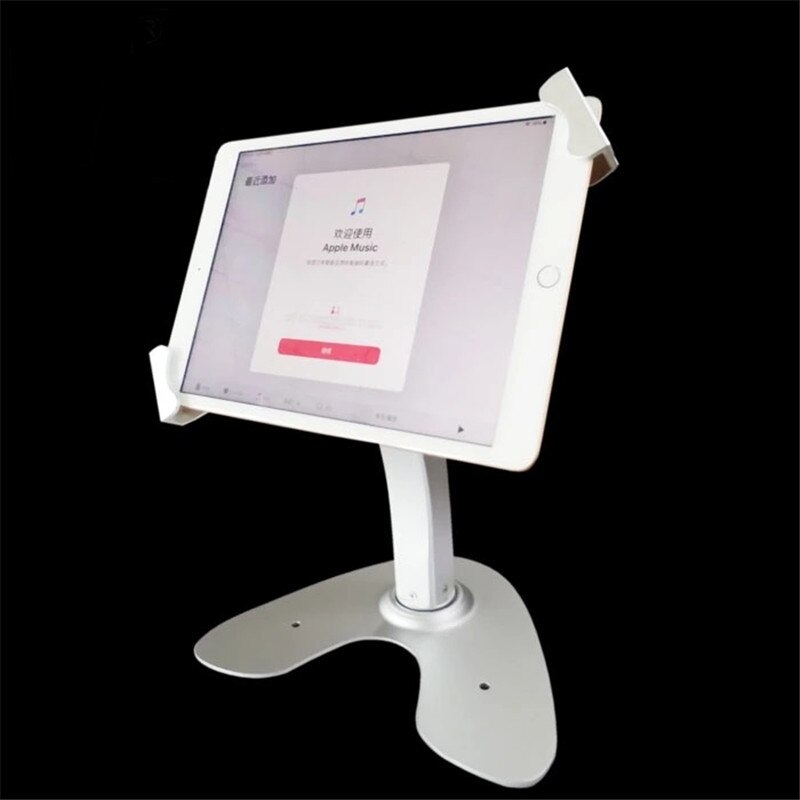 universal tablet mount enclosure for 7-13" tablet with locks and keys table display
