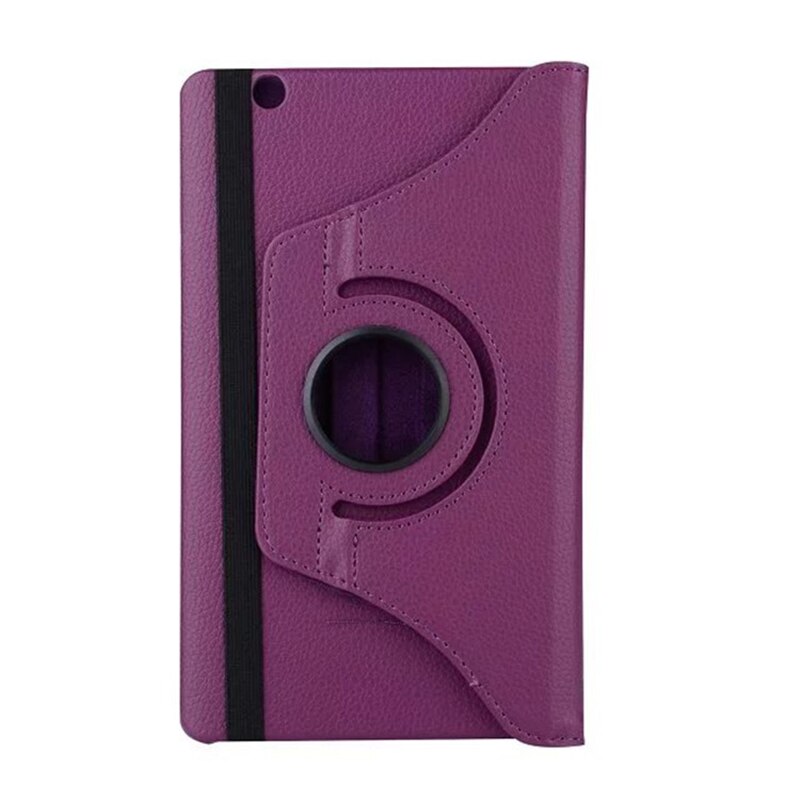 Abdeckung Fall Für Samsung Galaxy Tab EINE 9,7 TabA SM T550 P550 SM-T550 T 550 PU leder Stand Flip Fall 360 rotierenden: Purple