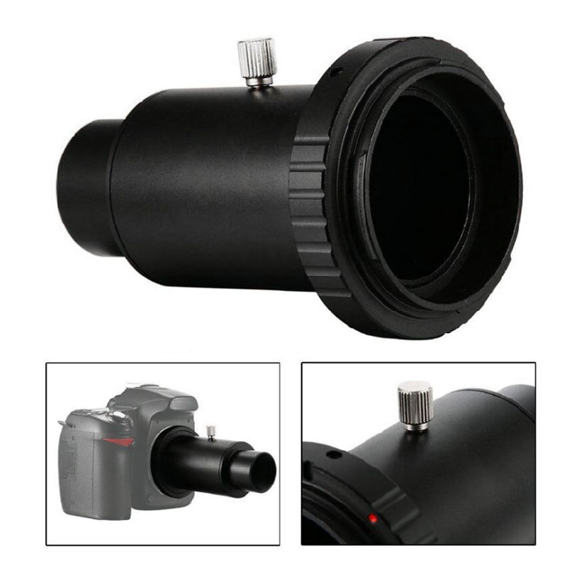 Aluminium T2 Adapter Teleskop Verlängerung Rohr 1,25 zoll Teleskop montieren Adapter Gewinde T-Ring Für Sony/Minolta α kamera Accessori