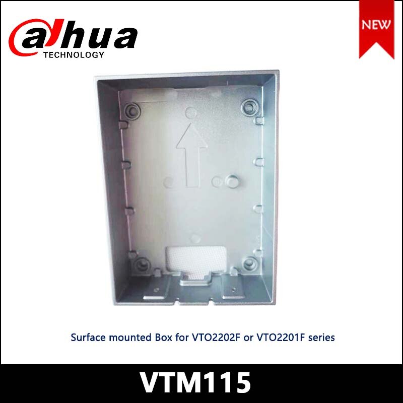 Dahua VTM115+Surface mounted Box for Intercom Systems Accessory for VTO2202F, VTO2202F-P, VTO2202F-P-S2, VTO2201F-P