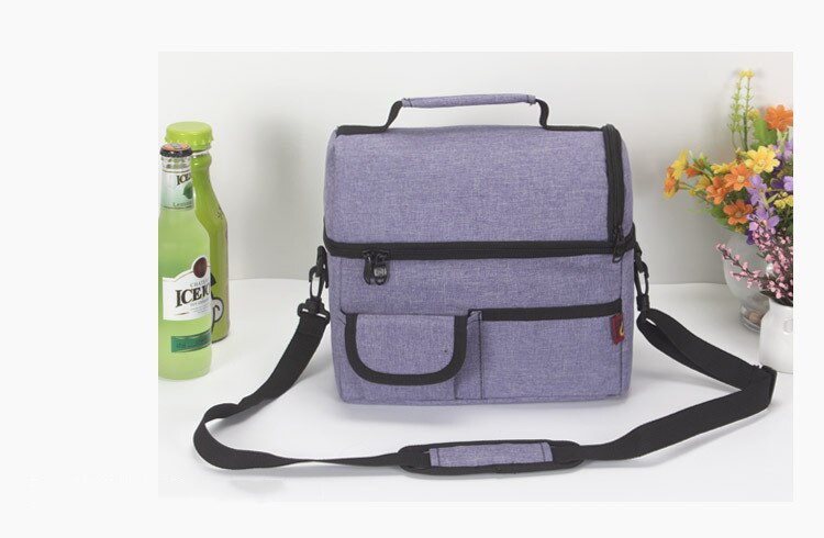 Linkidea Porte-bocal Thermique, Sac à Déjeuner Isotherme Avec