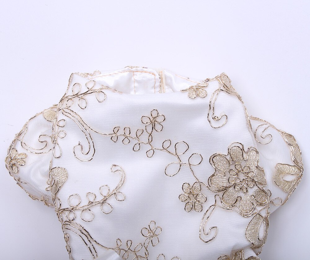 Dog Wedding Dress Floral Lace Cat Puppy Princess Skirt Dresses Apparel 5 Size 2 Colours dog dresses