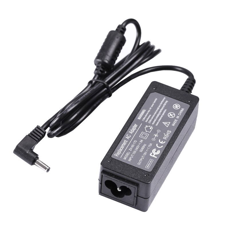 19v 1.75a 33w ac laddare för bärbar dator för asus ultrabook  s200 s200e x200t f201e q200e x201e x202e s200l 4.0mm * 1.35mm