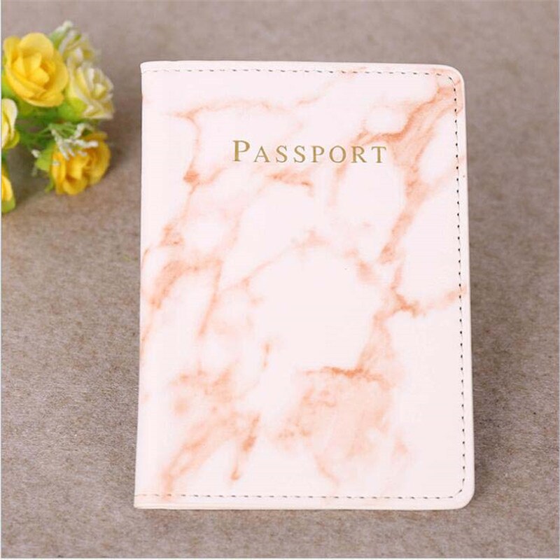 Mode Reizen Vintage Zaken Passport Covers Holder Multi-Functie Id Bank Card Pu Leather Wallet Case Travel Accessoires: Orange