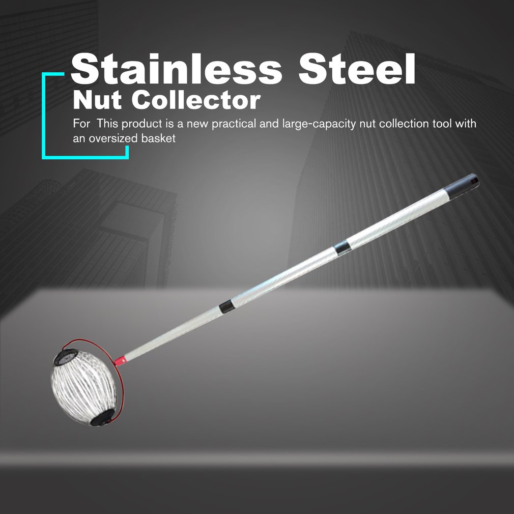 Portable Large Capacity Fruit Collecting Tool, Lots Of Free Collector Basket Nut Collector Gardening Tool