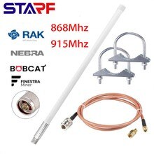 8-12dbi Omni Fiberglass Aerial Antenna Outdoor LORA Antenna For RAK Wireless Aerial Helium Bobcat Sensecap M1 HNT EU868 US915