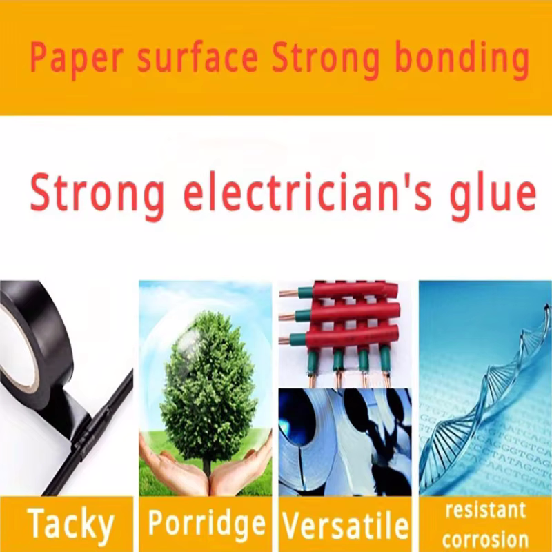 10 Stuks, Elektrische Tape, Isolatietape Elektrische Tape Ultradunne En Ultraklevende Pvc Waterdichte Tape 1 Rol Van 3 Meter