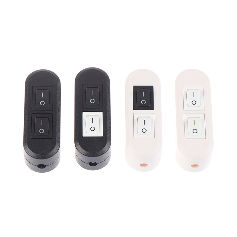 1pc Double Control Table Lamp Floor Lamp Mother Lamp Online Switch Two-button Dual Control Switch