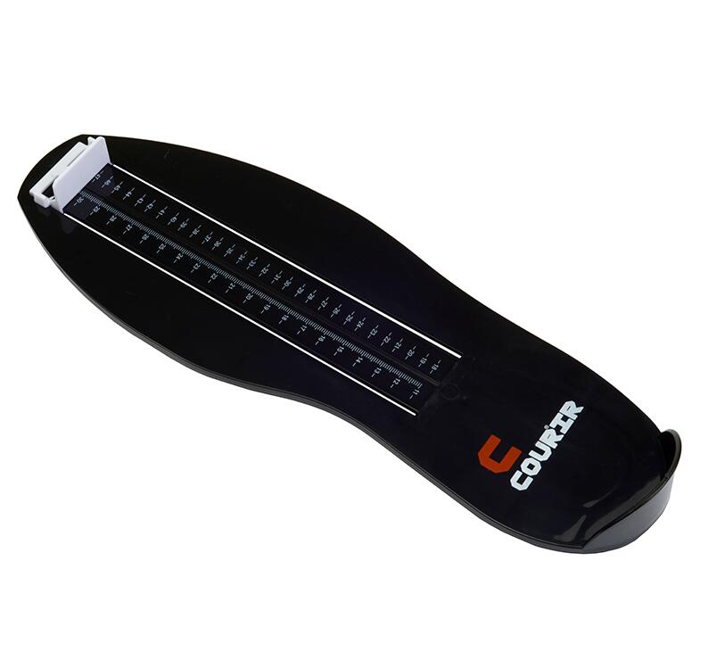 18-48 Euro Size Professionele Voet Meten Gauge Usa Maat 0-30Cm Kinderen Volwassen Schoen Measure Tool sizer Schoenmaat Rekenmachine: 30cm EURO UK black