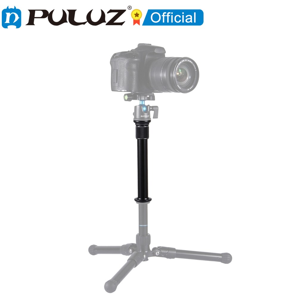 Puluz Metalen Handheld Verstelbare Statief Monopod Verlengstuk Voor Dslr &amp; Slr Camera &#39;S