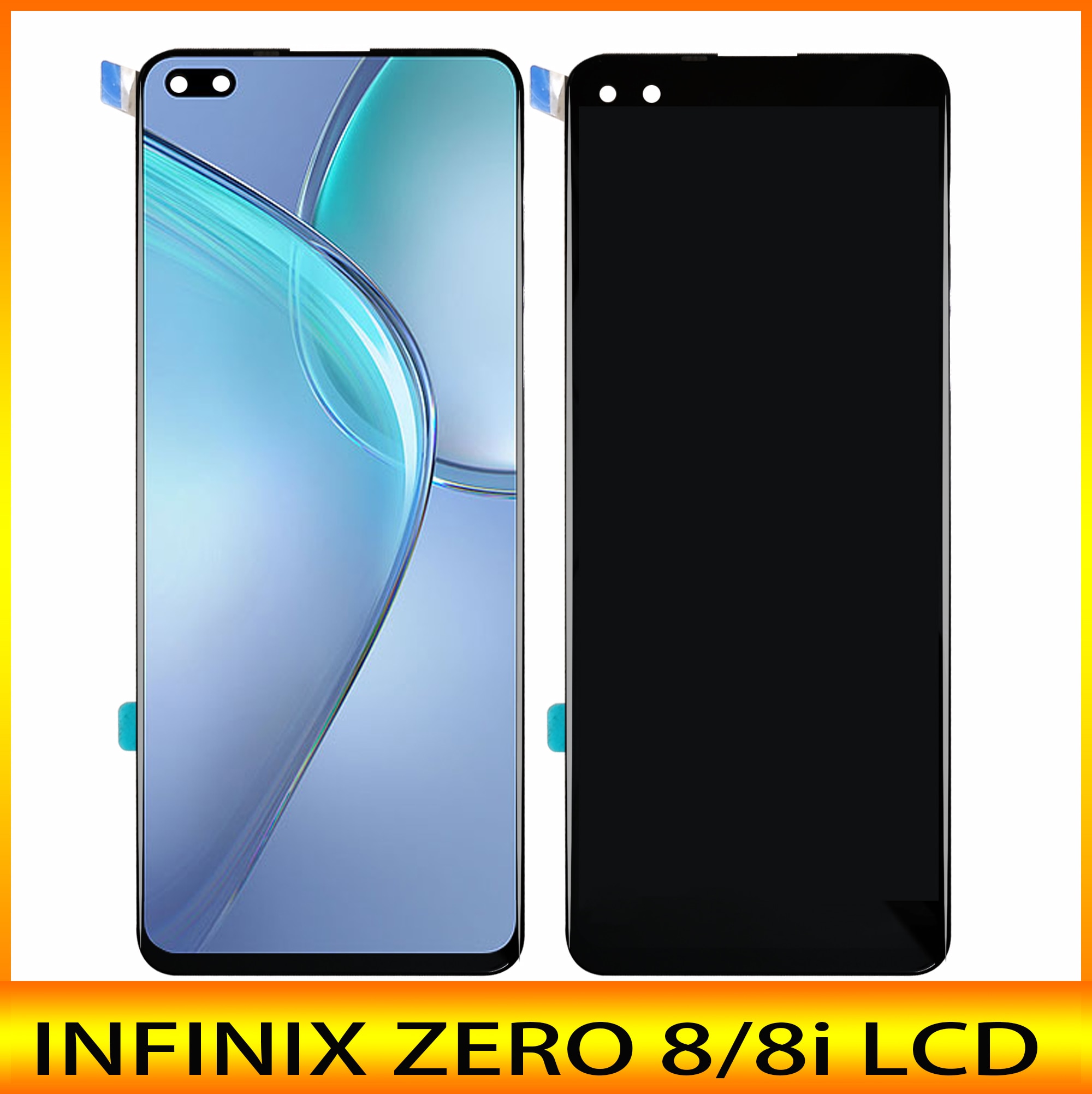 Lcd 6.85 "Voor Infinix Nul 8 X687/Zero 8i X687B Lcd Touch Screen Digitizer Vergadering 100% perfecte Reparatie