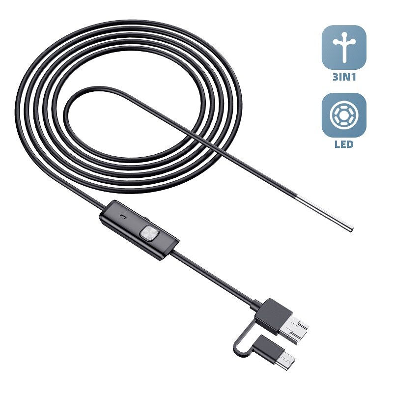 3.9Mm 720P Usb Endoscoop Camera Water-Proof IP66 Cmos Borescope