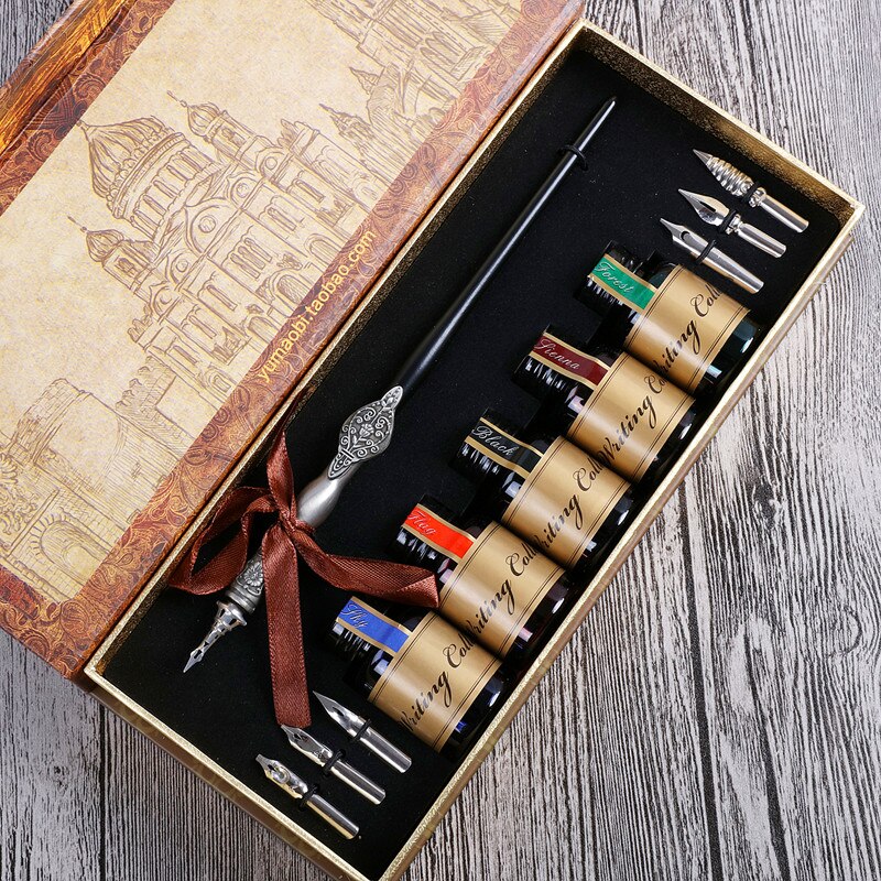 English Calligraphy Fountain Vintage Pen