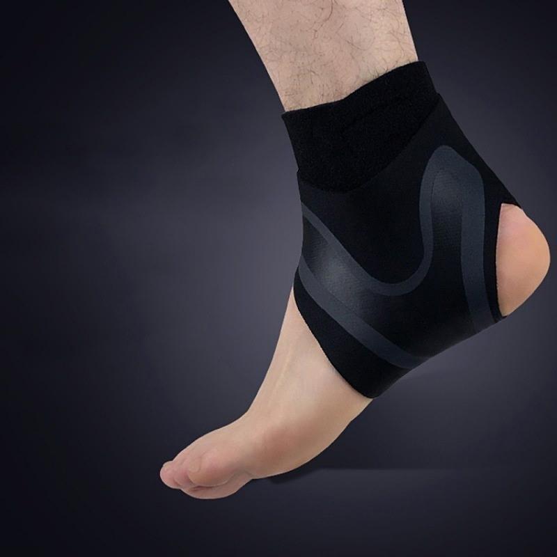 1Pcs Enkel Ondersteuning Enkelbrace Ondersteuning Compressie Mouw Fasciitis Plantaris Pijn Voet Wraps Sport Veiligheid Accessoires