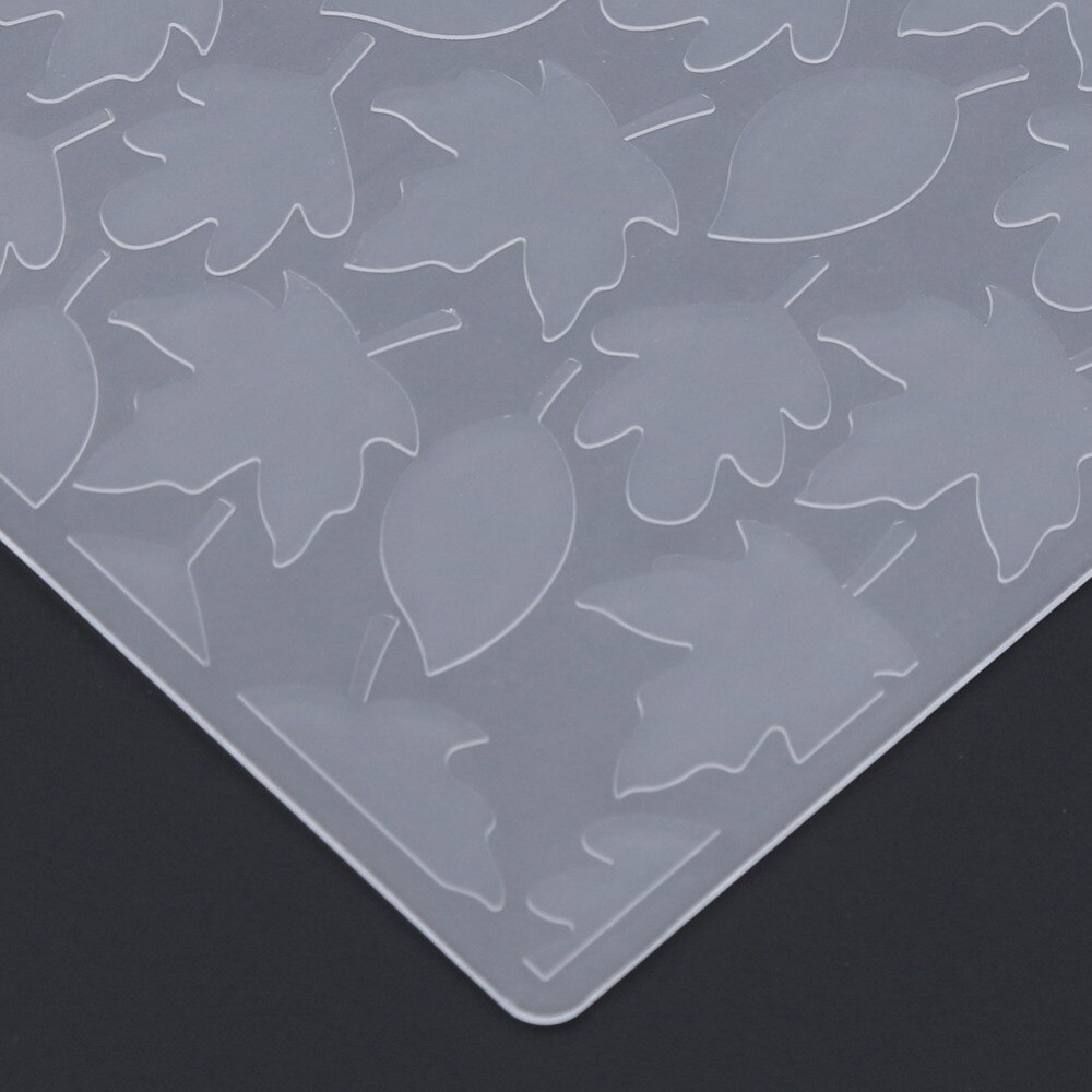 Maple Leaf Set Embossing Folders Plastic DIY Scrapbooking Embossing Paper Craft Card Making Decoration Supplies Stencil 4x6inch