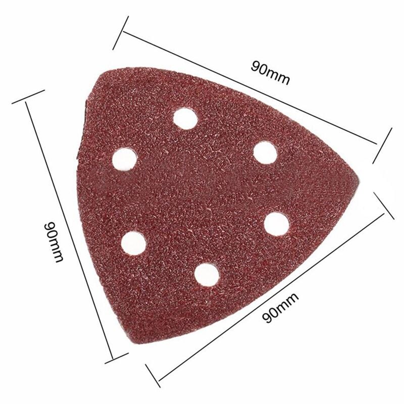 50 kpl hiomapaperia paperihiiri hiomapaperia yksityiskohta hiomatyynyt 40 60 80 100 120 karkea kolmion muotoinen hiomapaperi hioma t